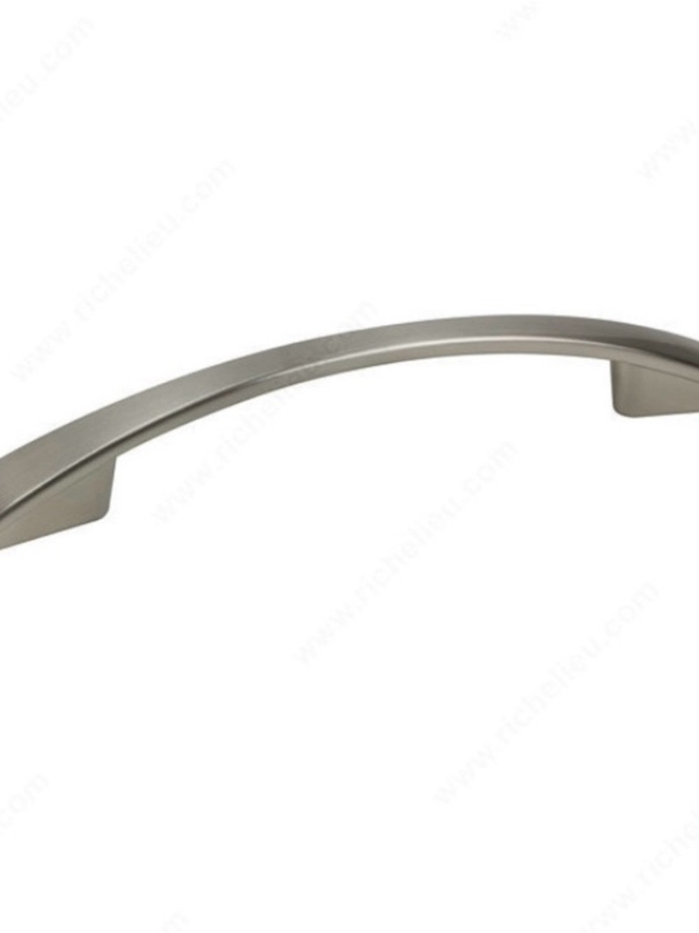 Richelieu Pulls Contemporary Metal Arched Bridge Pull 5 7/16”Brushed Nickel NWT